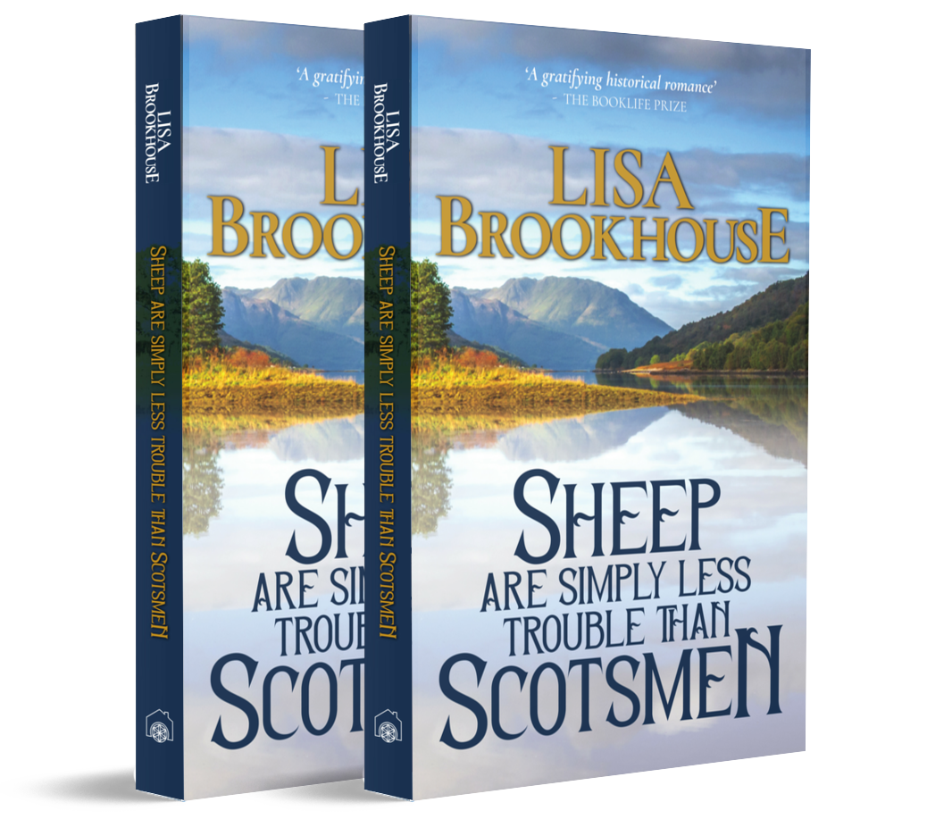 Two Sheep Are Simply Less Trouble Than Scotsmen by Lisa Brookhouse paperback books