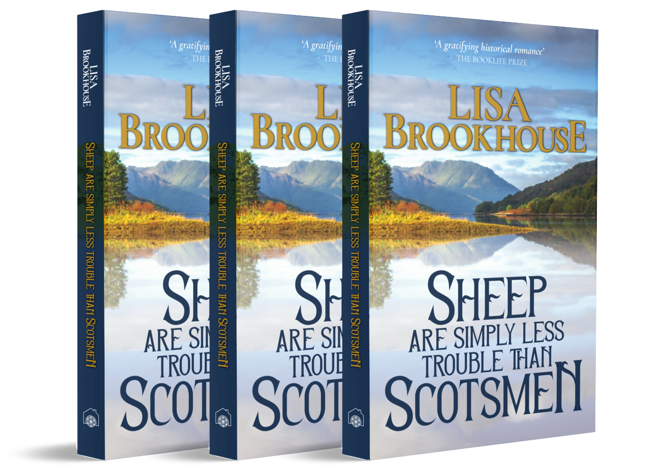 Three Sheep Are Simply Less Trouble Than Scotsmen by Lisa Brookhouse paperback books